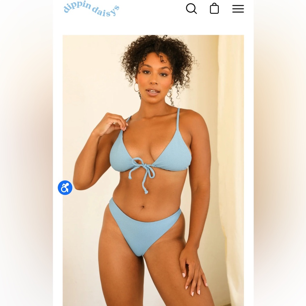 Dippin’ Daisy’s seaport bottom and Zuma top in the color tides